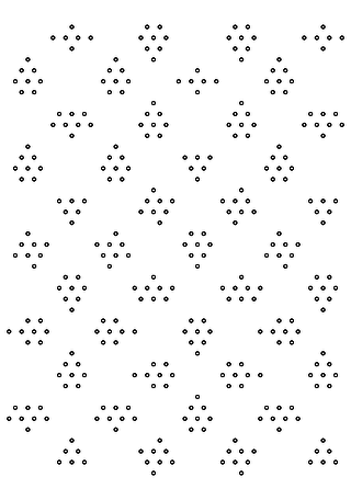 Hex Shapes punch design