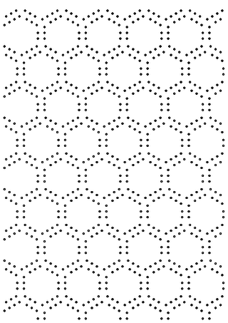 Honeycomb Large punch design